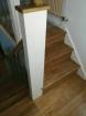 TREPPEN HOLZTREPPENSTUFEN EICHENHOLZ HOLZSTUFEN MASSIVHOLZ LACKIERT 85x28x4cm